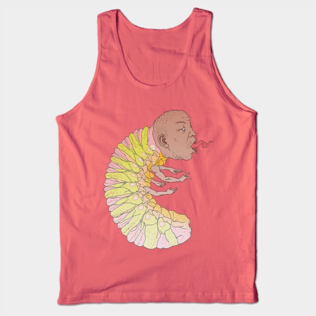 Larva Head Tank Top by bananaobasan